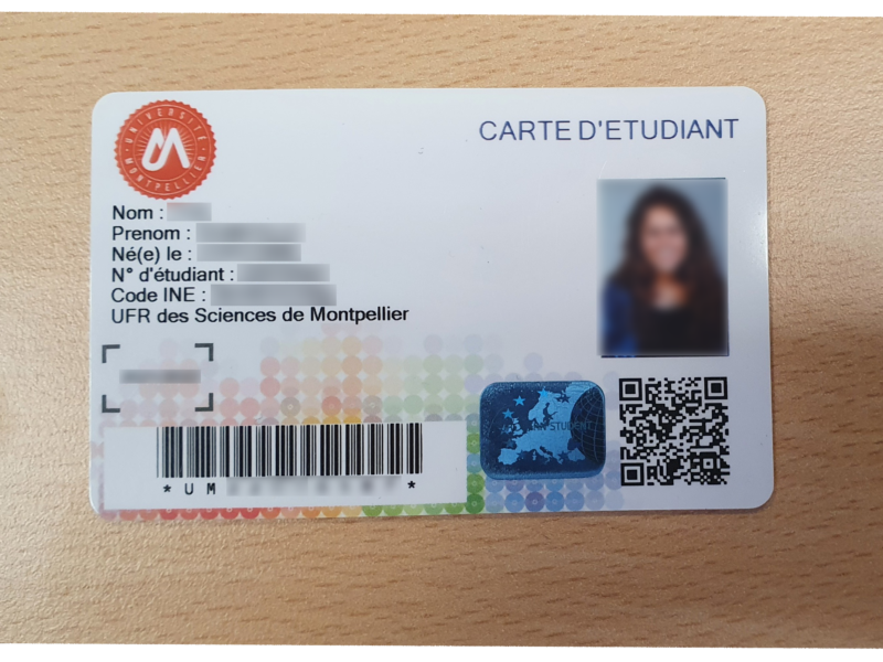 Récupérer ma carte étudiant après mon IA Faculté des sciences