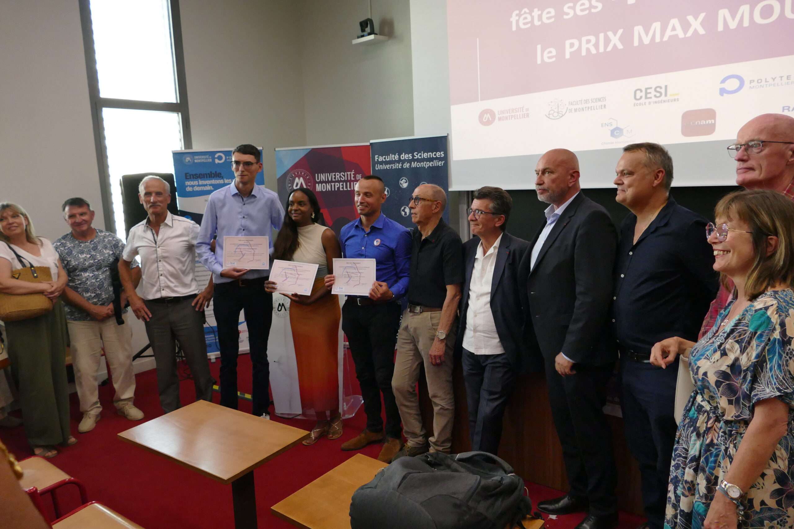 Codige REMISE DU PRIX MAX MOUSSERON 2025 - Faculté des sciences